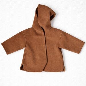 Zara Baby Brown Hooded Cape